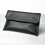Personalised Leather Clutch Bag, thumbnail 5 of 12