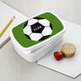 Personalised Kids Football Lunch Box, thumbnail 1 of 8