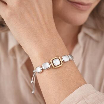 50th Birthday Five Disc Drawstring Bracelet, 3 of 5