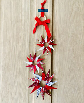 Fold Your Own Star Door Chime, 2 of 7