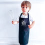 Personalised Matching Cooking Aprons For Dad And Kids, thumbnail 4 of 7