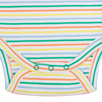 Organic Baby Bodysuit| Stripe, 3 of 8
