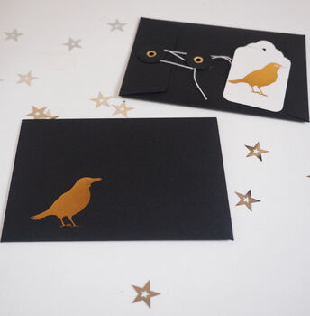 Small Blackbird Leather Coin Purse, 6 of 9