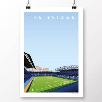 Chelsea Fc Stamford Bridge Poster, 2 of 8