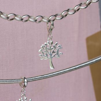 Sterling Silver Tree Of Life Charm, 5 of 7