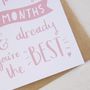 Already You're The Best Card For New Mum, thumbnail 4 of 5