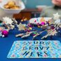 Spuds And Gravy Here Christmas Day Table Mat, thumbnail 1 of 8
