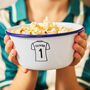 Personalised Football Shirt Children's Enamel Bowl, thumbnail 2 of 2