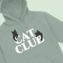 Cat Club Women's Hoodie, thumbnail 4 of 4