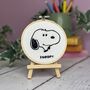 Peanuts Snoopy Mini Embroidery Kit, thumbnail 1 of 5