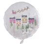 Snow Globe Foil Balloon Christmas Party Decoration, thumbnail 2 of 2
