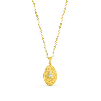 Eros Opal Pendant Minimal Necklace, 4 of 4