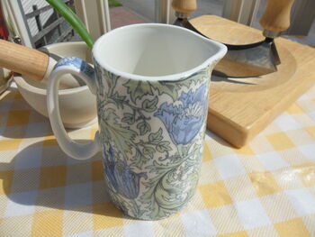 Small Jug In William Morris Anemone Design, 8 of 10