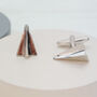Personalised Paper Plane Cufflinks, thumbnail 1 of 4