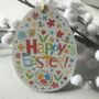 Personalised Happy Easter Egg Decoration, thumbnail 1 of 6