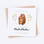Personalised Mother's Day Bear Card, thumbnail 3 of 3