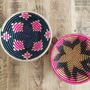 Set Of Two Handmade African Wall Baskets, thumbnail 1 of 4