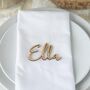 Personalised Scripted Wooden Wedding Place Name, thumbnail 2 of 12
