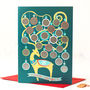 Advent Scratch And Reveal Greeting Card, thumbnail 1 of 3