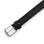 Personalised Hidden Initial Men's Thick Full Grain Ribbed Leather Belt, thumbnail 4 of 9