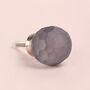 G Decor Diamond Ball Stylish Matt Glass Knobs, thumbnail 4 of 9