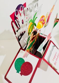 Mexico Themed 3D Birthday Card, 4 of 7