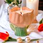 Luxury Ceramic Spring Tulip Candle, thumbnail 4 of 9