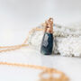 Kyanite Pendant In Gold, Rose Gold Or Silver, thumbnail 5 of 10