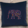 Elephant Cushion Beginners Embroidery Kit, thumbnail 1 of 3