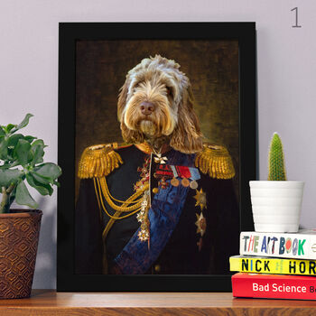 Royal Pet Portrait Gift Voucher, 4 of 5