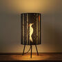 Woodpecker Forest Tripod Lamp, thumbnail 2 of 2