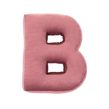 Personalised Velvet Alphabet Letter Cushion, 6 of 8