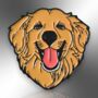 Golden Retriever Dog Enamel Lapel Pin Badge, Dog Breed Brooch, Gifts For Dog Lovers, New Pet Gift, thumbnail 3 of 9