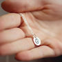 Peace Symbol Necklace, thumbnail 3 of 7