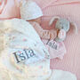 Personalised Bunny Comforter And Bunny Sherpa Blanket Set, thumbnail 6 of 12