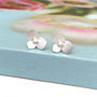 Hydrangea Flower Earrings, thumbnail 7 of 12