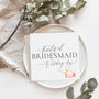 To My Maid Of Honour Card | Delicate Rose, thumbnail 3 of 5