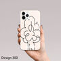 Personalised Case For iPhone Abstract Printed Set Eight, thumbnail 4 of 9