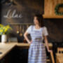 Crossback Pinafore Apron | Studio And Café Workwear, thumbnail 7 of 12