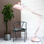 Dusty Pink Angled Floor Lamp, thumbnail 1 of 2