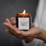 Smells Like Patrick Dempsey Candle, Grey's Anatomy Gift, thumbnail 1 of 10
