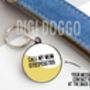 French Bulldog Outline ID Tag, thumbnail 3 of 4