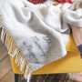 Personalised Mother And Baby Wool Throw, thumbnail 2 of 6