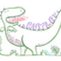 Personalised Dinosaur Kids Gift Print, thumbnail 3 of 5