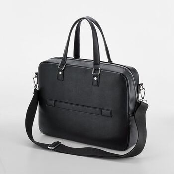 Men’s Personalised Tailored Luxe Briefcase, 5 of 10