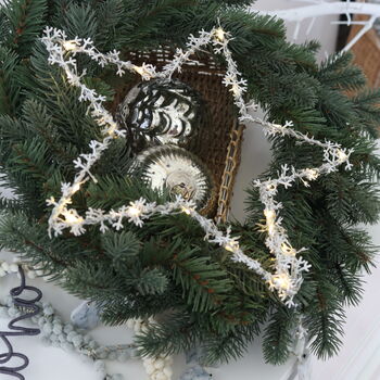 Snowflake Fairy Light Star Christmas Decoration, 2 of 6