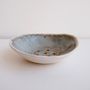 Handmade Blue Brown Ceramic Soap Dish, thumbnail 3 of 12
