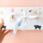 Pug Birthday 2x Wrapping Paper, thumbnail 3 of 3