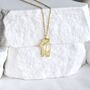 Ballet Pointe Shoes 18 K Gold Necklace For Kids Gift, thumbnail 1 of 5