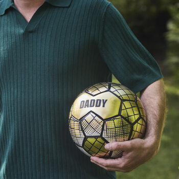 Personalised Football Ball, Customise With Any Name, 7 of 12